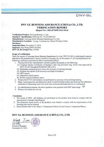 Сертификация DNV